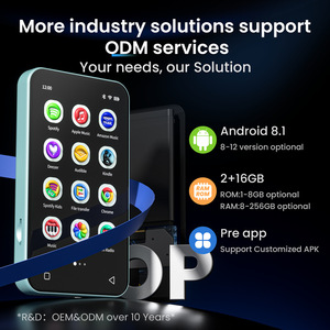 Reproductor MP4 Android de 4 Pulgadas con WiFi, 16 GB de Memoria, Tipo-C, Firmware y Aplicación Personalizables de Fábrica OEM ODM - Product Image 3