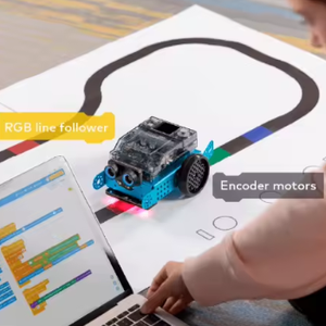 Программируемый робот-конструктор Makeblock MBot Neo 2 с дистанционным управлением/Wi-Fi и поддержкой программирования на Scratch и <span class=keywords><strong>Python</strong></span> - Product Image 4