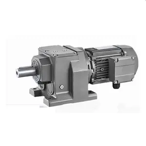 Delivery speed reducer R47DRN90L4 speed motor model full vertical frequency converter gear box