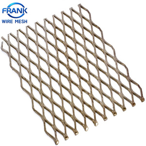 <span class=keywords><strong>Grillage</strong></span> métallique expansé en aluminium/galvanisé à forte résistance, épaisseur <span class=keywords><strong>2</strong></span>~4 mm, ouvertures 15*30 mm, 20*40 mm, pour plateformes et planches d'échafaudage - Product Image 4