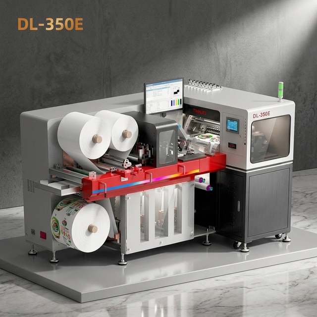 Factory Price 8-colors Smart Roll to Roll Digital Label Printer Sticker Machine