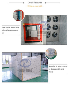 Secador de Mango de Alta Eficiencia con Bomba de Calor, Deshidratador de Frutas, Equipo de Secado Totalmente Automático, Venta al por Mayor de Fábrica - Product Image 5