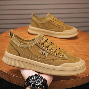 Chaussures de course basses en maille à lacets pour hommes, nouvelle tendance mode automne 2025, polyvalentes pour l'extérieur, le sport, le travail et la conduite - Product Image 6