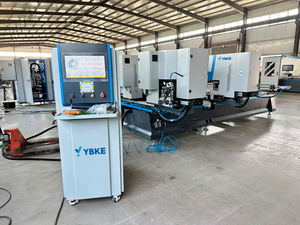 เครื่องเชื่อมอลูมิเนียมอัตโนมัติ YBKE แบบสี่หัว 380V 9.5kW สำหรับการผลิตหน้าต่าง - Product Image 6
