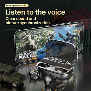 My muze-<span class=keywords><strong>auriculares</strong></span> inalámbricos con estuche de carga, <span class=keywords><strong>auriculares</strong></span> intrauditivos impermeables para juegos - Product Image 6