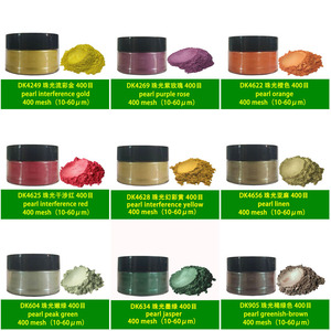 Pigmento en polvo de Mica de 54 colores para Resina epoxi DIY 10G/tarro pigmento nacarado para arte de uñas Productos artesanales pintura tinta de limo - Product Image 5