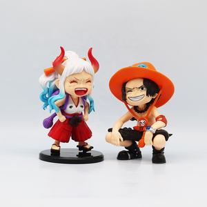Statuetta Anime One Piece Portgas D Ace Yamato Versione Q Modello Decorativo Ornamento Periferico Regalo di Compleanno per Bambini Giocattoli - Product Image 2
