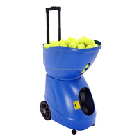 Micro-ordinateur Smart Tennis Pickleball Machine de balle d'entraînement Double contrôle Lanceur de lancer automatique Télécommande APP gratuite