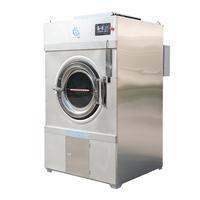 2024 tout nouveau électrique chauffé à la vapeur chauffé 50kgs capacité blanchisserie sèche-linge pardessus équipement de séchage