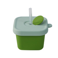 150ml Prix Bol en silicone de qualité alimentaire pour enfants Facile à nettoyer et incassable pour la boîte d'aliments complémentaires de bébé