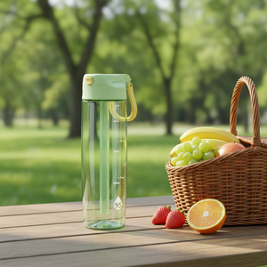 Bouteilles d'eau en plastique transparentes de grande taille, sans BPA, en Tritan, avec paille, personnalisables avec logo du fabricant, <span class=keywords><strong>pour</strong></span> la motivation - Product Image 4