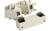 Transformador de Corriente de Núcleo Dividido Cuadrado K-80*50 para Barra Colectora 250A-1500A 5A Baja Tensión Bobinado de Cobre Bucle Abierto 45-65Hz Clase 0.5