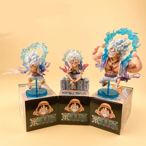 Diseño caliente Q versión 6-10CM Ley Luffy Ace Shanks Nami Law Zoro Sanji Chopper <span class=keywords><strong>Hancock</strong></span> figura juguetes sombrero de paja piratas una pieza - Product Image 2