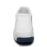 Chaussures de sécurité JIANKUN Super Antidérapantes SR Chef Blanches Imperméables en Cuir Microfibre avec Embout en Acier Anti-Écrasement Hiver Construction Unisexe