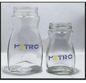 Frasco de Vidrio Jr. Premium de 100 Gramos para Café, con Tapa Hermética, Apto para Alimentos, Contenedor de Almacenamiento de Granos de Café Molidos para Uso en el Hogar y la Cocina - Product Image 1