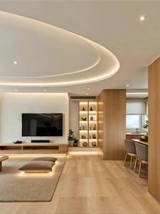 Mobile TV da Parete Personalizzabile e Libreria Contenitore per <span class=keywords><strong>Soggiorno</strong></span> Adatto all'Arredamento della Zona Giorno - Product Image 5