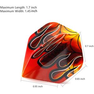 Venta con Descuento de Plumas de Dardos de Plástico con Logotipo Personalizado - Product Image 5