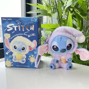 100% oficial genuino Stitch Eat Something Before Sleep Series caja ciega vinilo peluche llavero colgante sorpresa cajas misteriosas - Product Image 3