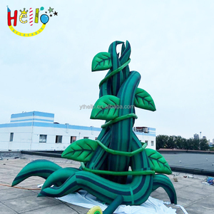 Set de Accesorios para Teatro de Pantomima, Tallo de Frijol Gigante Inflable Verde - Product Image 5
