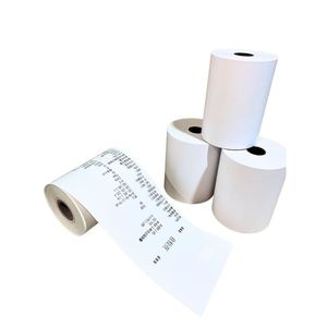 Rollo de Papel Térmico de Una Sola Capa de Alta Calidad 80x80 para ATM/POS Directo del Proveedor - Product Image 6