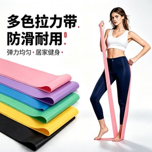 ชุดยางยืดออกกำลังกาย Lianjindun ขนาด 1500x150x0.35 มม. 5 ระดับ สำหรับฟิตเนส ออกกำลังกายในร่ม พิลาทิส และการกระชับสัดส่วน - Product Image 3
