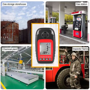 Nkyf NK-BZ10 + EX xách tay gas <span class=keywords><strong>Leak</strong></span> Detector & Tester với 3 * <span class=keywords><strong>AAA</strong></span> pin cho dễ cháy phát hiện khí - Product Image 2