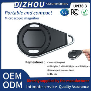 휴대용 확대경, 목걸이형, 100MP, UV 라이트, 보석 검사 및 지폐 확인용 - Product Image 3