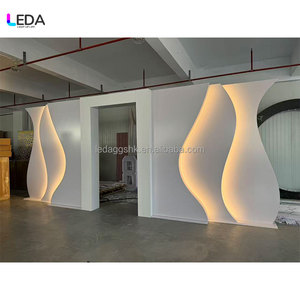 Panneau de fond LED en acrylique romantique LEDA pour la décoration de mariage, d'hôtel et de salle - Product Image 5