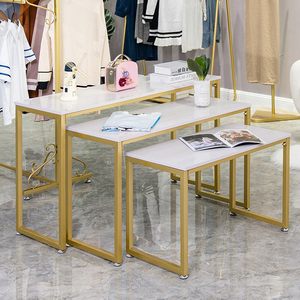 ชั้นวางสินค้า MR24 แบบเกาะกลาง สำหรับ<span class=keywords><strong>รองเท้า</strong></span> กระเป๋า กระเป๋าถือ หุ่นโชว์สินค้า โต๊ะโชว์สินค้า ชั้นวางเสื้อผ้า - Product Image 5