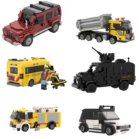 Bloques de Construcción de Autos Personalizados, Modelo OEM ODM, Fabricante de Juguetes de Construcción de Vehículos Personalizados para Exhibición y Regalo