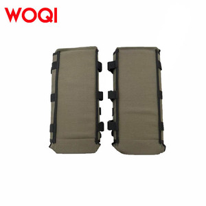 อุปกรณ์ป้องกันขาลูกวัว WOQI สีเขียว ไนลอน 54x33 ซม. แบบ Molle สำหรับการล่าสัตว์ เดินป่า ใช้ในฟาร์ม ป้องกันหิมะ ใช้ได้กับทุกขนาด - Product Image 1