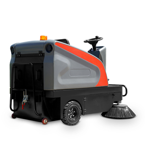 Outdoor Working Automatic Driving Floor Ride on Road Sweeping Vacuuming Cleaning Equipment Floor - Product Image 3
