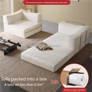 Set di divani in tessuto divano singolo compresso modernista soggiorno Recline mobili divano divano divano in pelle Set divano - Product Image 3