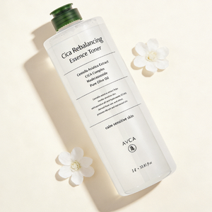 Essence rééquilibrante AVCA CICA, tonique liquide pour le visage, 1L, hydratant, apaisant, Centella Asiatica, PH55, soin coréen pour tous types de peau - Product Image 1