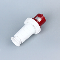 Prise industrielle étanche IP67 380V 415V 63A 5 pôles 3 phases Connecteur électrique ZNG-035