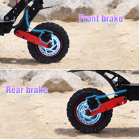Nouvelle Version 2026 Trottinette Électrique H6 Double Moteur 60 km/h Pneus Larges Pliable Suspension Intégrale Étanche IPX4 Prête à l'emploi (Stock US)