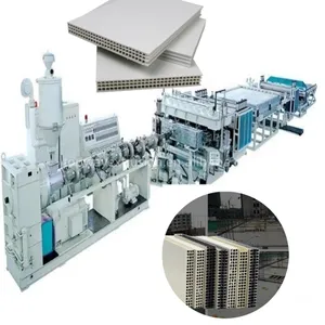 Plastic Building Template construction Board Extrusion manufacture Line PP Hollow Corrugated Sheet Production Line Machine