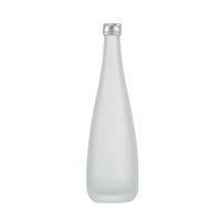 Bouteille de vin carrée en verre mat transparent 375 ml avec bouchon tire-bouchon et joint en caoutchouc pour Tequila – Prix abordable