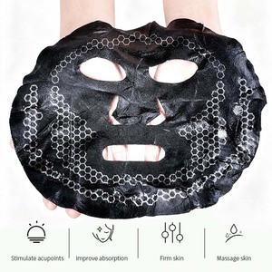 Masker Wajah Mikro Arus Berkualitas Tinggi, Masker Wajah Serat Arang Bambu, Tablet Perawatan Kulit, Dijual Murah - Product Image 4