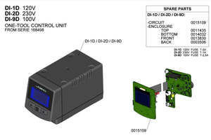 Sistema de Calentamiento Exclusivo <span class=keywords><strong>JBC</strong></span> DI-2D 230 V, Herramienta de Soldadura o Desoldadura 1 en 1, Unidad de Control, Estación de Soldadura - Product Image 3