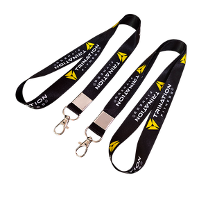 Lanière personnalisée avec logo imprimé, porte-badge, lanière en polyester pour carte d'identité et porte-clés en PVC - Product Image 4