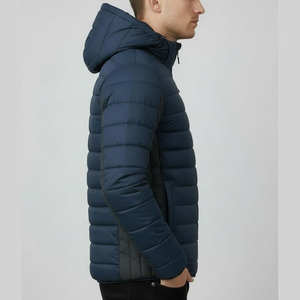 Chaqueta de Invierno para Hombre, Impermeable y Cortavientos, con Cierre y Forro de Satén, con Logotipo Personalizado, Precio al por Mayor - Product Image 2