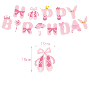 Ensemble de ballons de <span class=keywords><strong>princesse</strong></span> de ballet rond moderne pour table à dessert et décoration de banquet d'<span class=keywords><strong>anniversaire</strong></span> de bébé pour les fêtes d'enfants - Product Image 2
