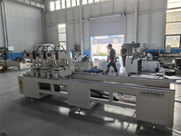 Máquina de Soldadura de Tres Cabezas para Perfiles de UPVC y CNC para Fabricación de Ventanas y Puertas, Nueva de 2026