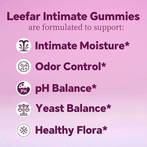Gomitas Probióticas de Olmo Rojo para Mujeres, Apoyo a la Humedad Íntima, Control de Olores, Equilibrio del pH, Suplemento Dietético - Product Image 3