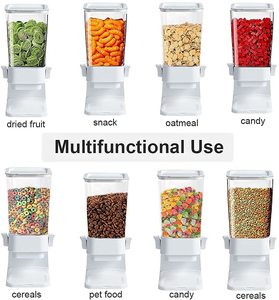 Đa chức năng Countertop thực phẩm khô & ngũ cốc Dispenser vòng nhựa kẹo Dispenser máy cho nhà/văn phòng bàn - Product Image 6
