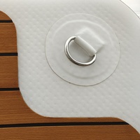 Plateforme aquatique gonflable commerciale en Drop Stitch, ponton flottant, île flottante pour jet ski, yacht, pêche et loisirs