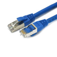 Cables de Conexión Cat5E de Alta Calidad con Revestimiento de PVC TPE LSZH, Certificados por ETL