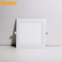 Le plafond en aluminium ultra mince de la place 3w 6w 9w 12w 15w 18w Smd2835 a enfoncé le panneau mené s'allume pour le salon de bureau à la maison