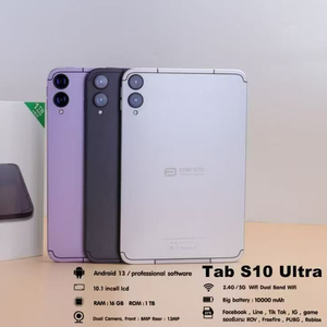 Mở khóa 10-inch Android Tab S10 siêu máy tính bảng gốc 16GB + 1TB Android 13.0 Dual Sim MTK Octa Core Bộ vi xử lý khe cắm thẻ nhớ kép - Product Image 4